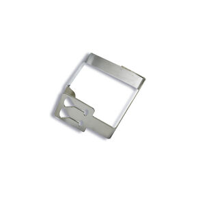 Tischklammer Metall Glas